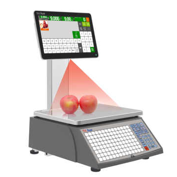 Aclas頂尖ai智能識別電子條碼秤圖